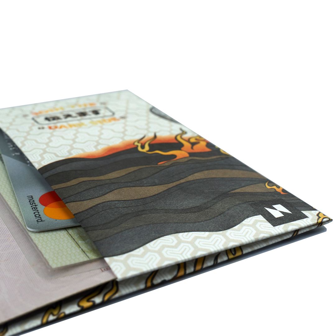 Обложка для паспорта New wallet New Darkside Обложка для паспорта New wallet New Darkside