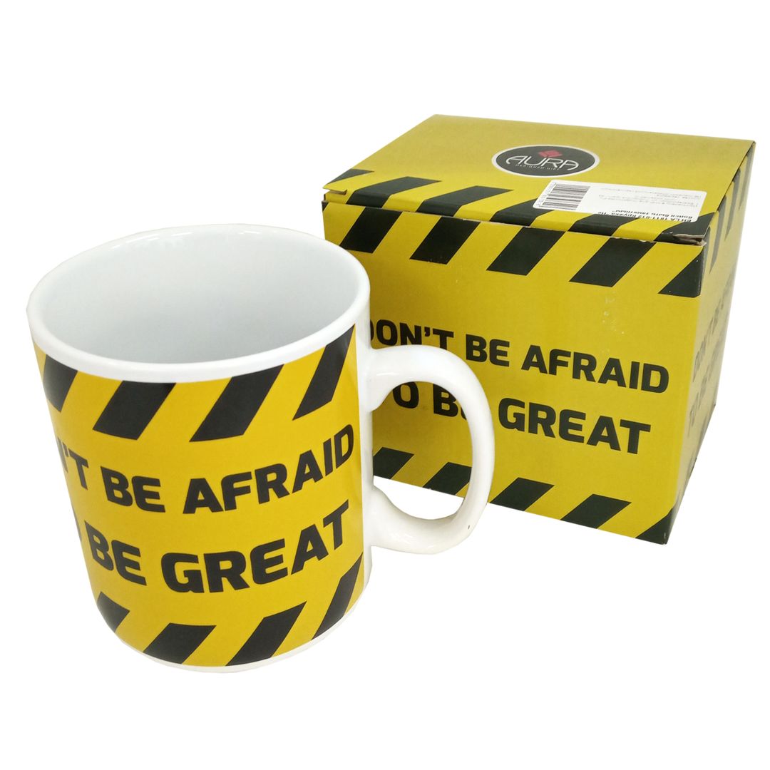 Гигантская кружка Don't Be Afraid To Be Great