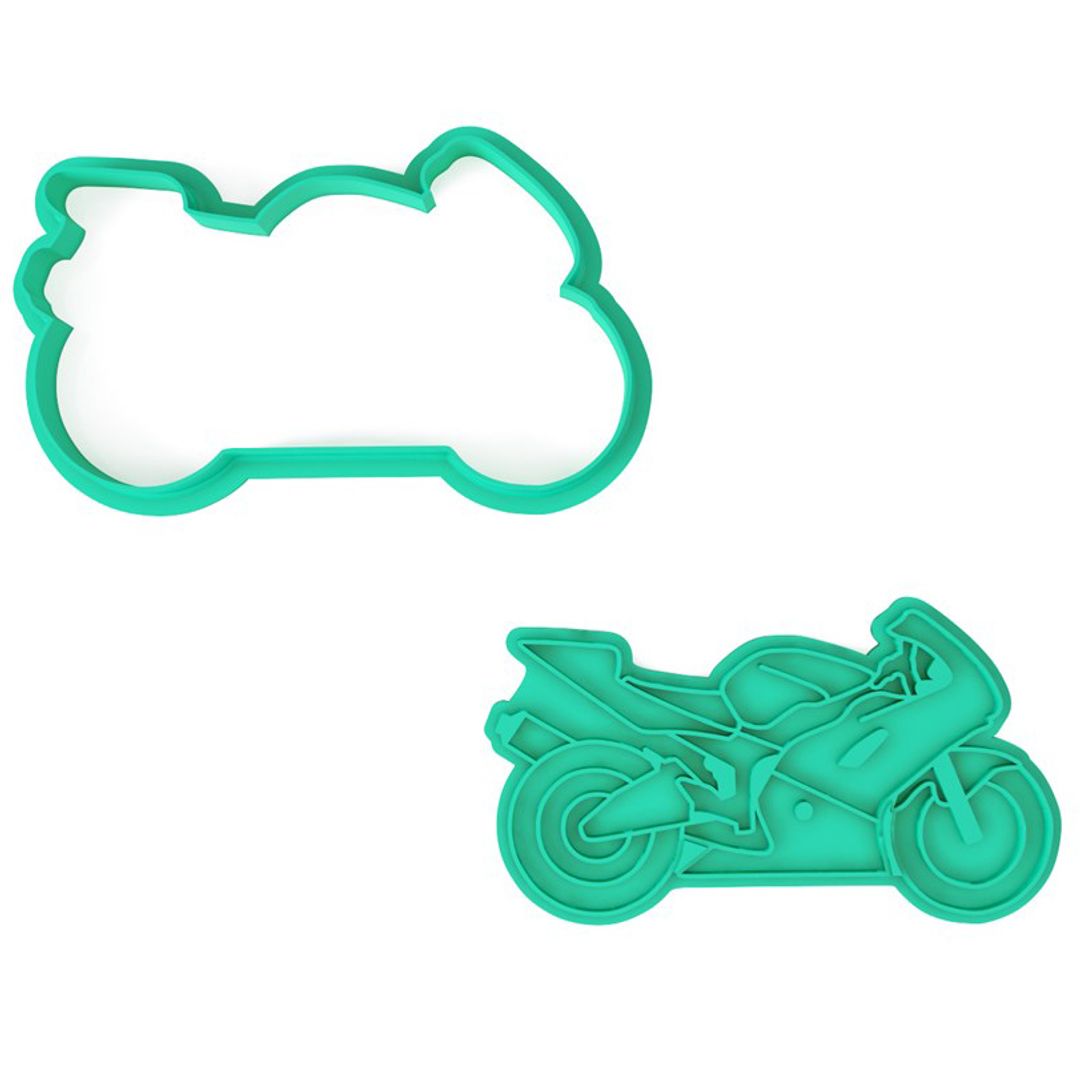 Форма для печенья Мотоцикл Форма для печенья Мотоцикл