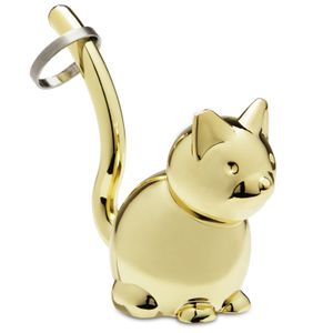 Подставка для колец Zoola Кот  Cat (Латунь)