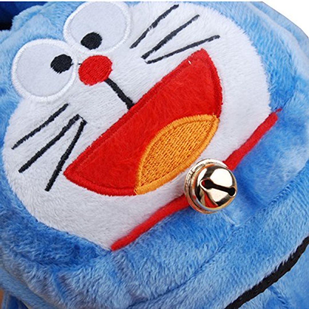 Тапочки с подогревом от USB Кот Doraemon