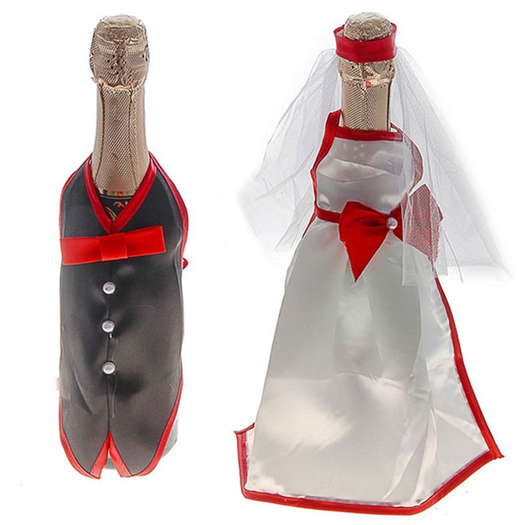 Костюм для шампанского Жених и невеста Костюм для шампанского Жених и невеста