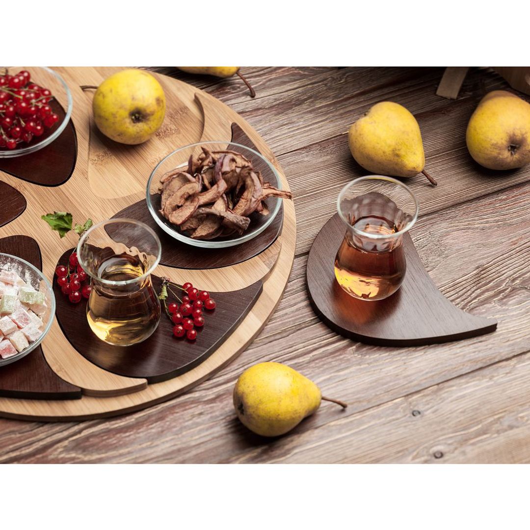 Поднос с костерами Shambala