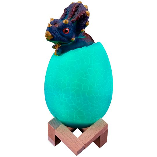Ночник Динозавр в яйце Dinosaur Lamp (Трицератопс)