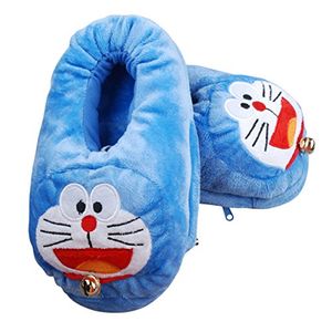 Тапочки с подогревом от USB Кот Doraemon