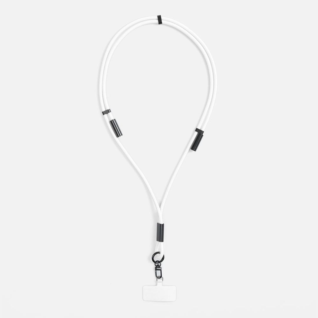 Кабель-ланьярд energyFlex Power Delivery 60 Вт (белый)