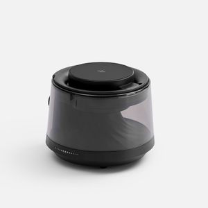 Bluetooth-колонка с подсветкой и беспроводной зарядкой Quantium (черный)