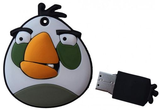 Флешка Angry Birds Белая птичка 4 Гб Флешка Angry Birds Белая птичка 4 Гб