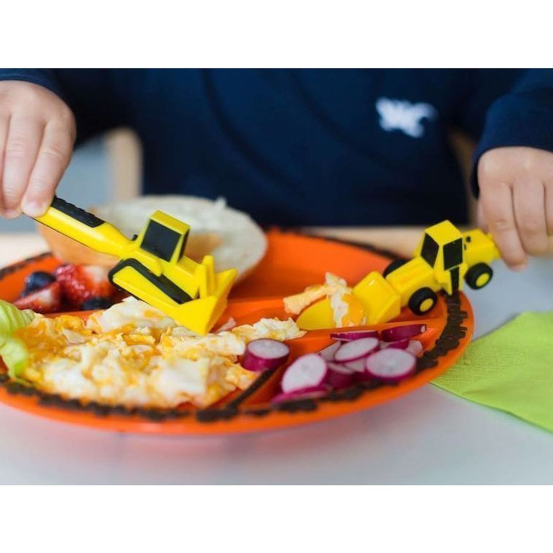 Набор детских столовых приборов Трактор