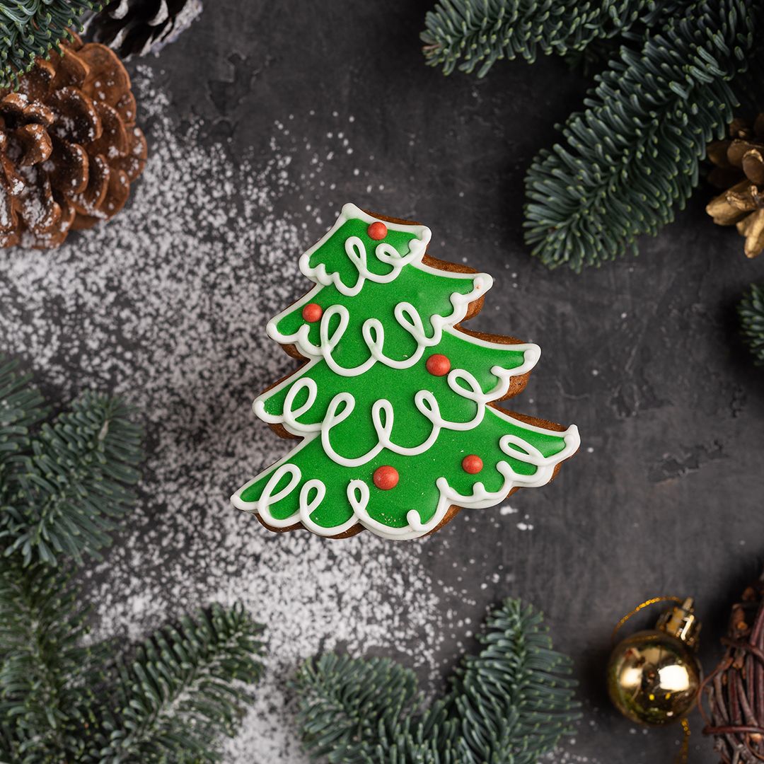 Имбирный пряник Елочка Имбирный пряник Елочка