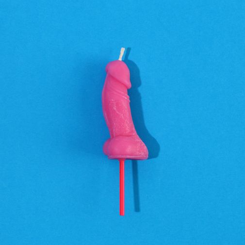 Свеча в торт 18+ (Розовая) Свеча в торт 18+ (Розовая)