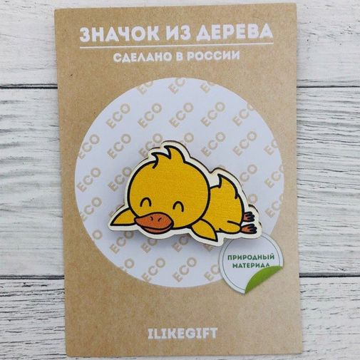 Значок Утка Значок Утка