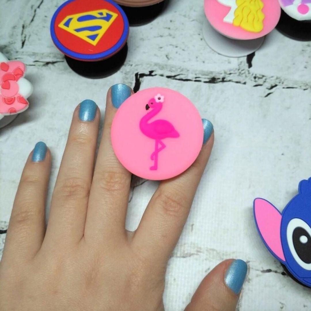 Попсокет Розовый Фламинго Flamingo