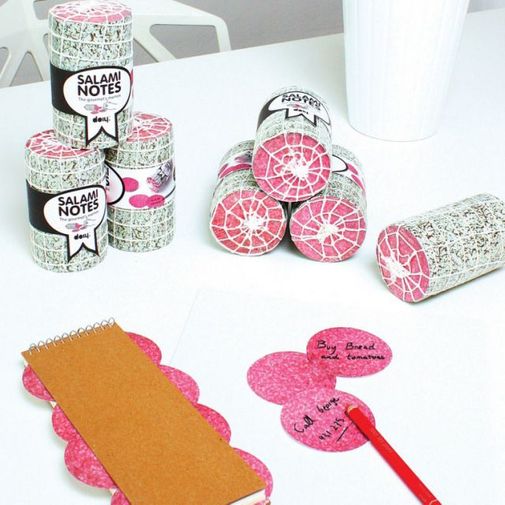 Блок для записей Салями Salami Использование Блок для записей Салями Salami Использование