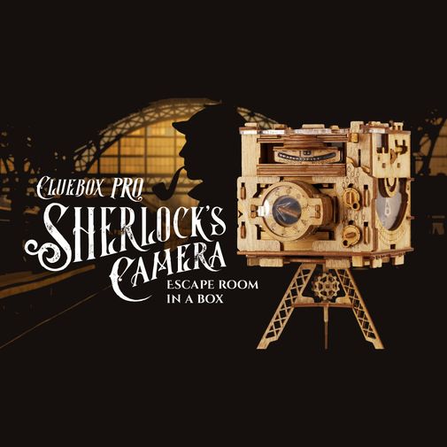 Квест-шкатулка Квестбокс: Фотоаппарат Шерлока Холмса (оригинал!) Квест-шкатулка Квестбокс: Фотоаппарат Шерлока Холмса (оригинал!)