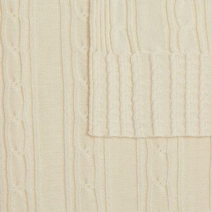 Плед Remitt (молочный)