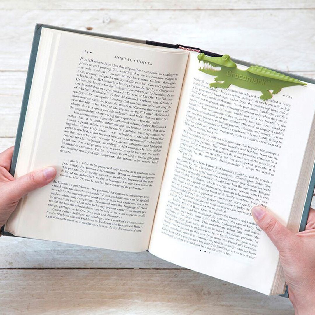 Закладка для книги Крокодил Crocomark Закладка для книги Крокодил Crocomark