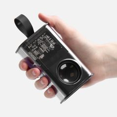 Bluetooth-колонка с подсветкой Groove (серый)