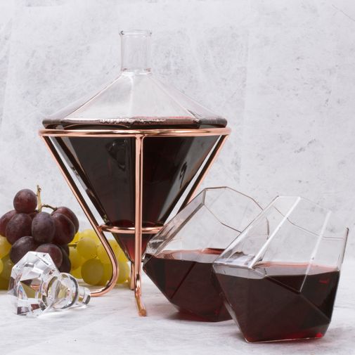 Алмазный набор Diamond Decanter Set (графин + 2 стакана) Алмазный набор Diamond Decanter Set (графин + 2 стакана)