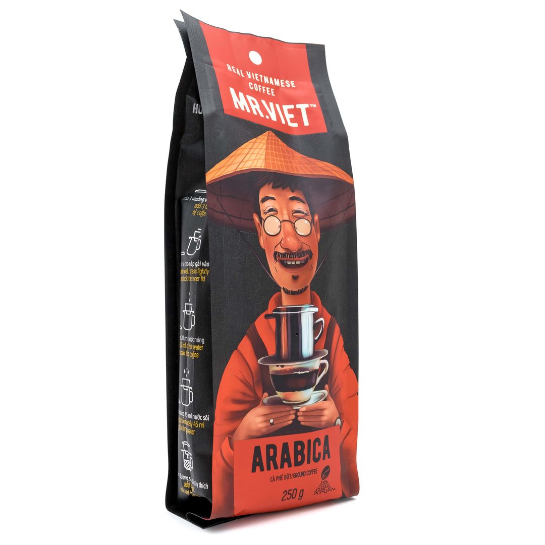 Кофе молотый Mr.Viet Арабика (250 г) Кофе молотый Mr.Viet Арабика (250 г)