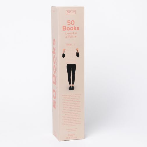 Плакат 50 книг, которые нужно прочитать в жизни Плакат 50 книг, которые нужно прочитать в жизни