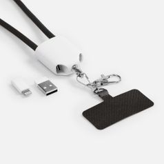 Кабель-ланьярд energyFlex Pro (черный) Кабель-ланьярд energyFlex Pro (черный)