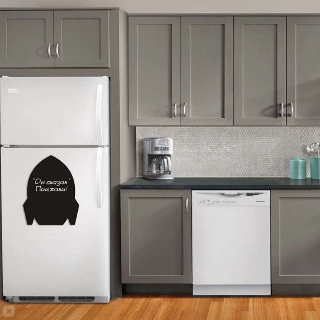 Магнитная доска на холодильник Ракета