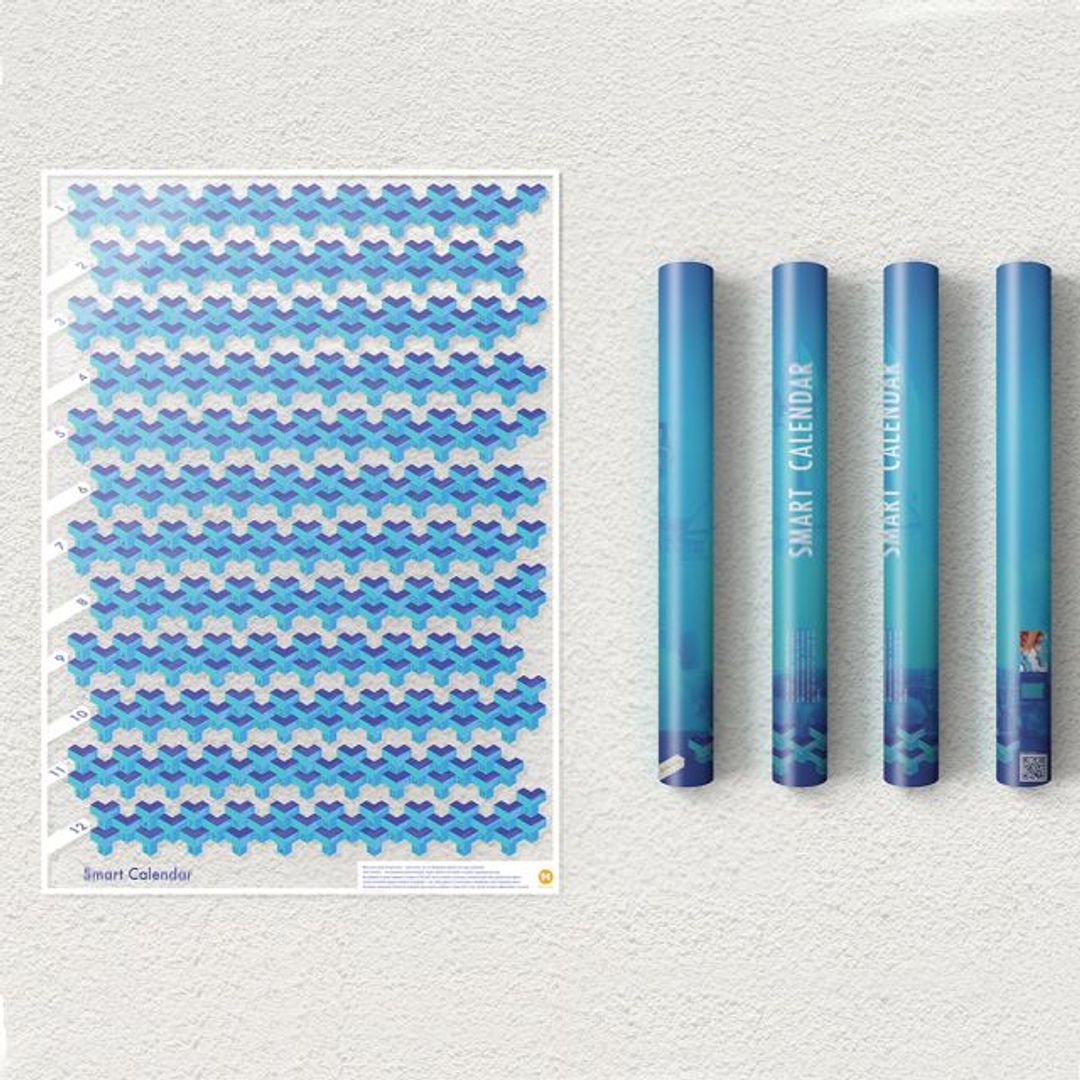 Мотивационный скретч-календарь Smart Calendar