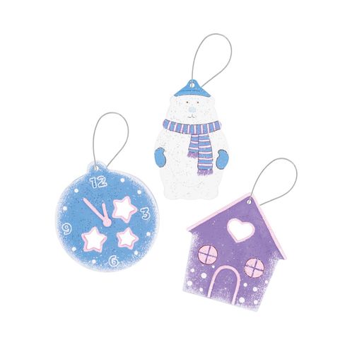 Набор для творчества Winter's Tale (мишка, домик, часы)