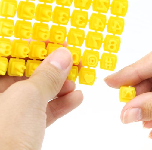 Штамп для печенья самонаборный Custom Штамп для печенья самонаборный Custom