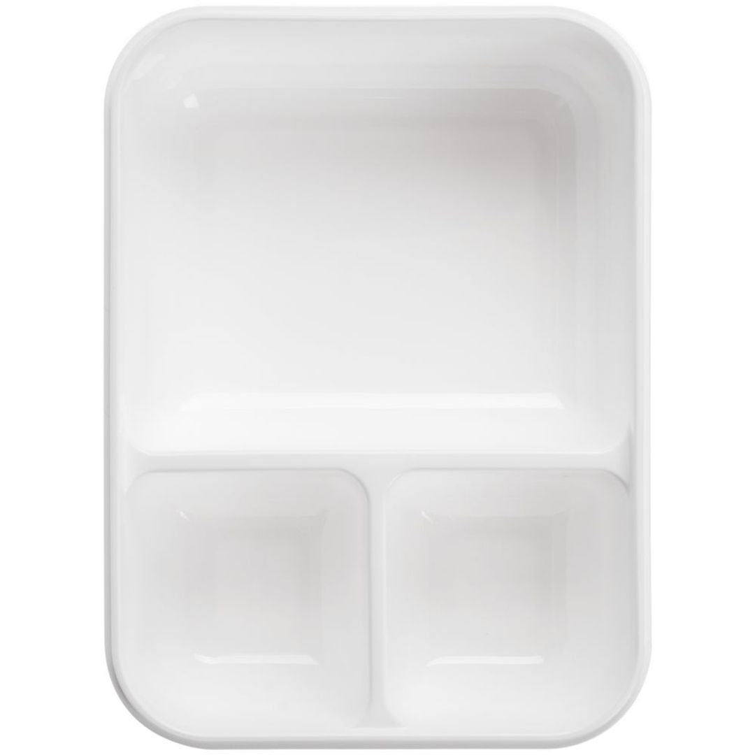 Ланчбокс Cibus с аккумулятором холода (Белый с черным) Ланчбокс Cibus с аккумулятором холода (Белый с черным)