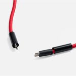 Кабель-ланьярд energyFlex Power Delivery 60 Вт (красный)