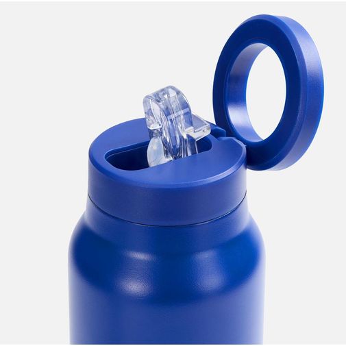 Термобутылка Magnus с магнитным держателем для телефона (синий)