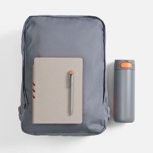 Подарочный набор Flexpen Travel (серый с оранжевым)