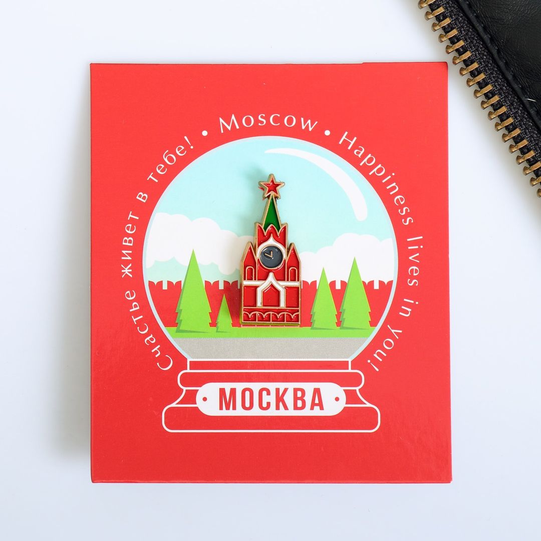 Значок Спасская башня Значок Спасская башня