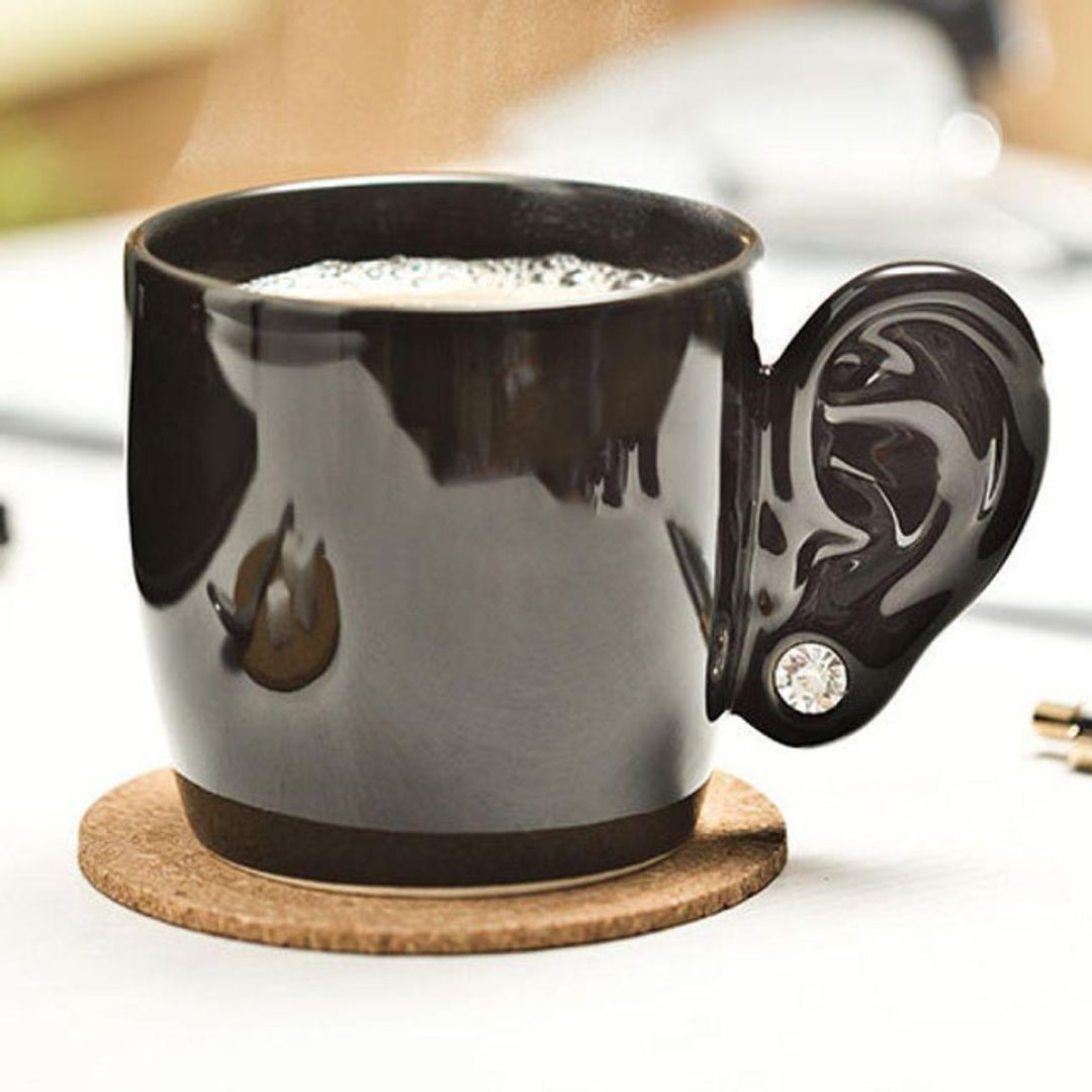 Кружка Ухо с серьгой Кружка Ухо с серьгой