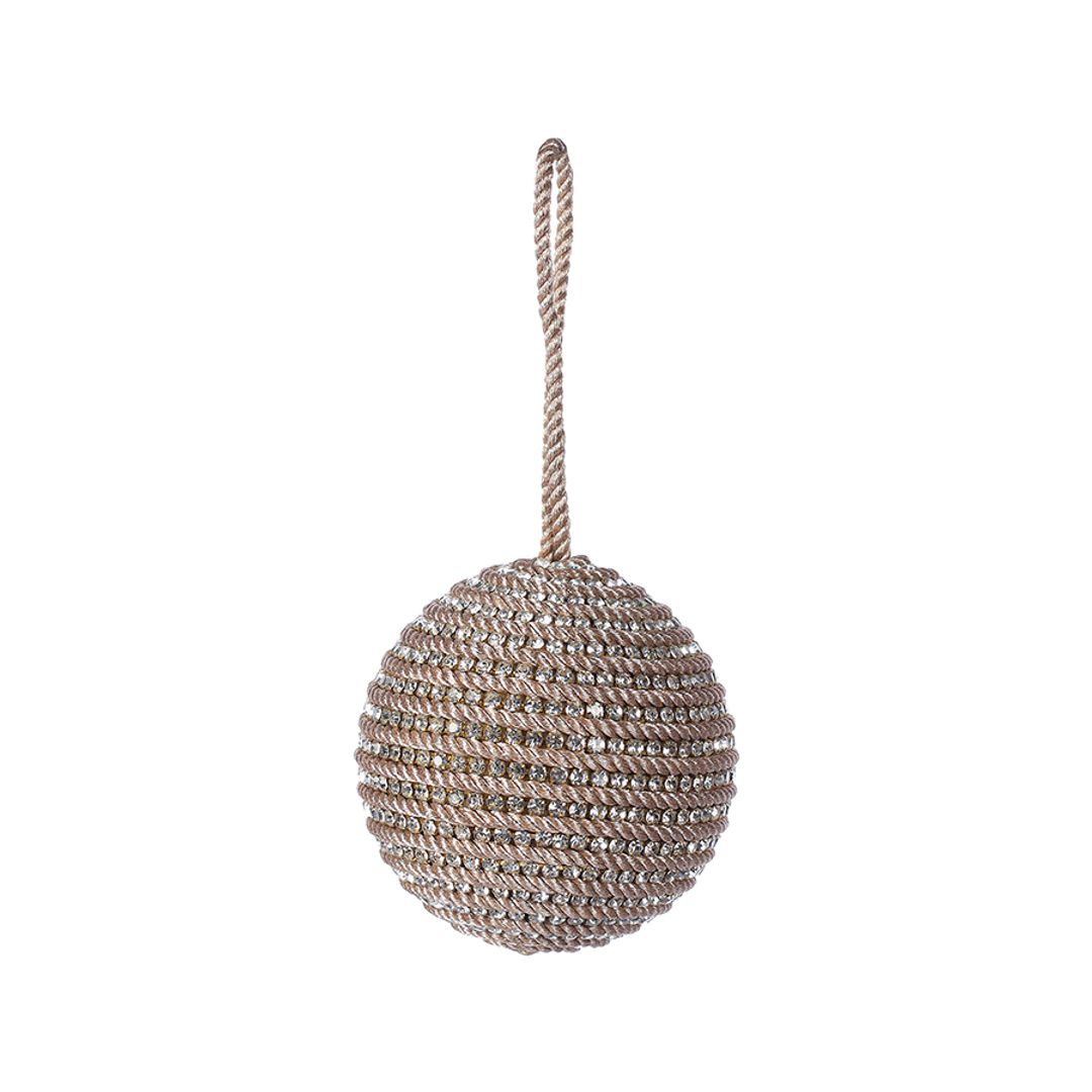 Набор елочных украшений Rustic diamonds из коллекции New Year Essential, 3 шт.