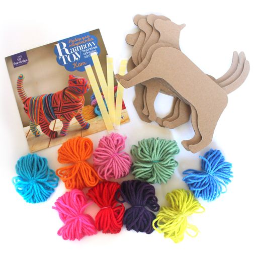 Набор для творчества Игрушка из пряжи Кот Набор для творчества Игрушка из пряжи Кот