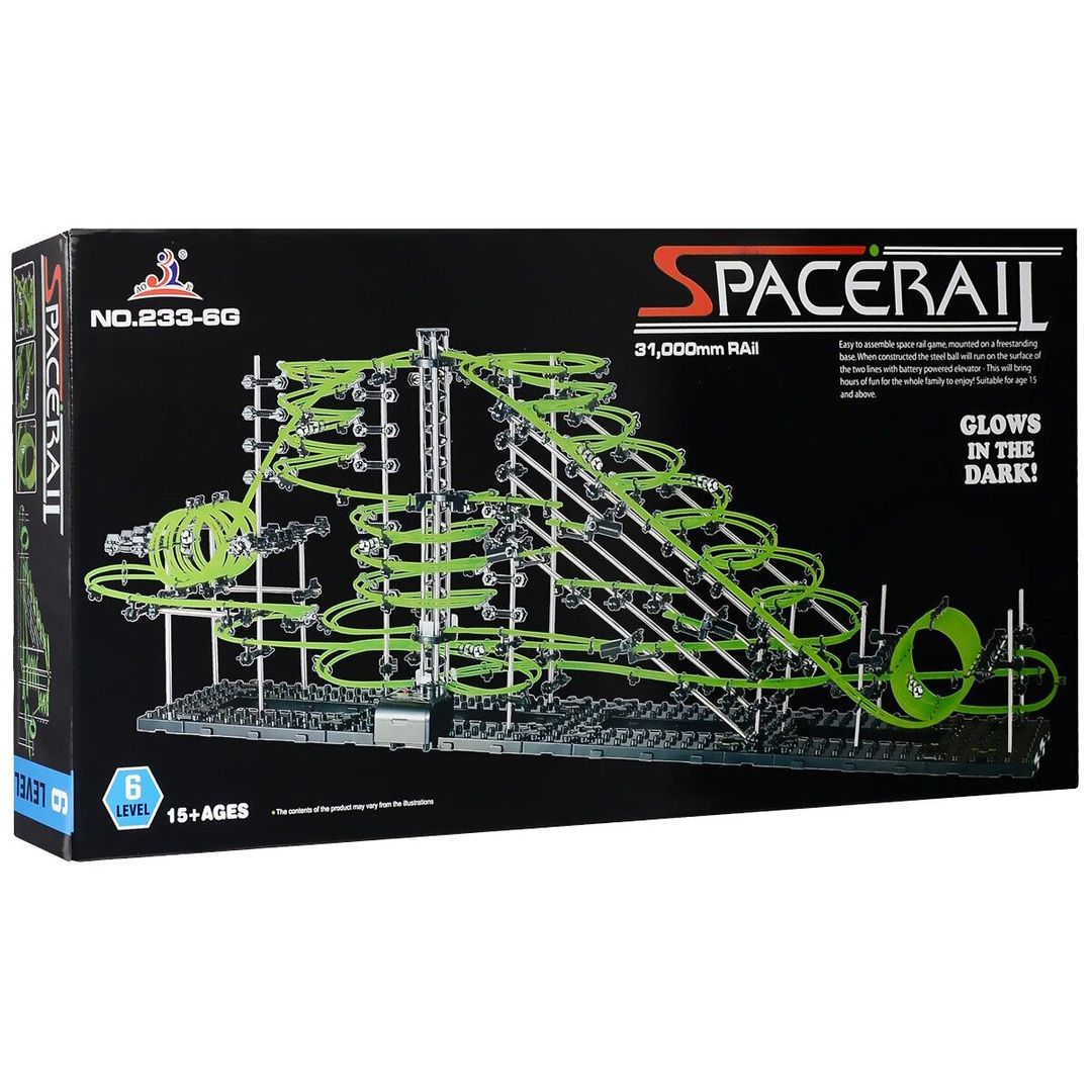 Конструктор SpaceRail Level 6 31000mm Rail No. 233-6G Neon Конструктор SpaceRail Level 6 31000mm Rail No. 233-6G Neon