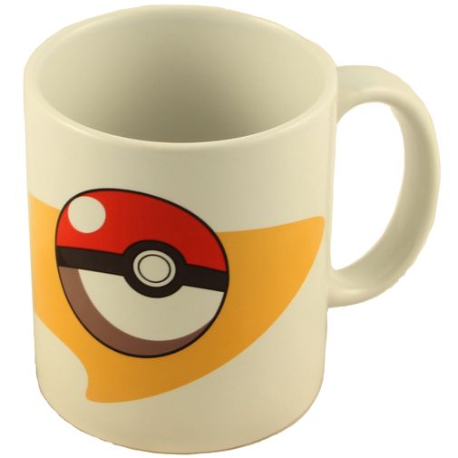 Кружка Покемон Пикачу С покеболом на рисунке Кружка Покемон Пикачу С покеболом на рисунке