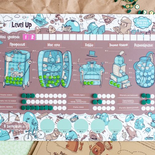 Система прокачки человека Level Up