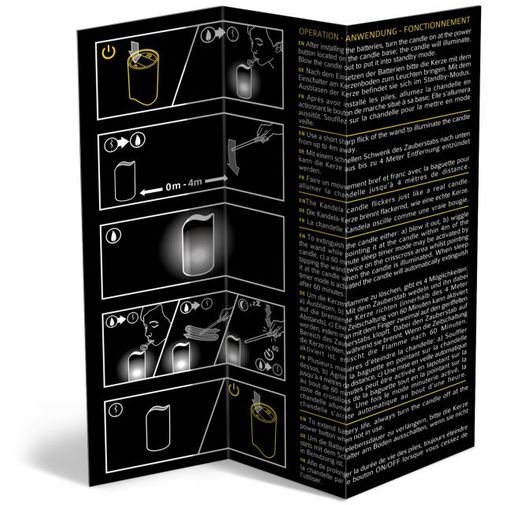 Волшебная палочка со свечой Kandela