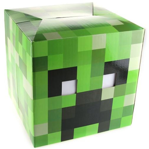 Маска Голова Крипера Minecraft Маска Голова Крипера Minecraft
