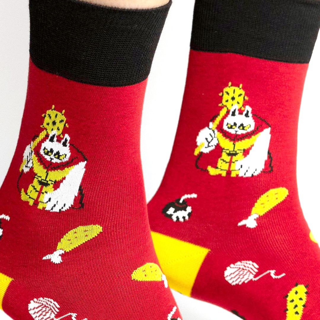 Носки Воин куриного крылышка 20 уровня Носки Воин куриного крылышка 20 уровня