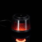 Bluetooth-колонка с подсветкой и беспроводной зарядкой Quantium (черный) Bluetooth-колонка с подсветкой и беспроводной зарядкой Quantium (черный)