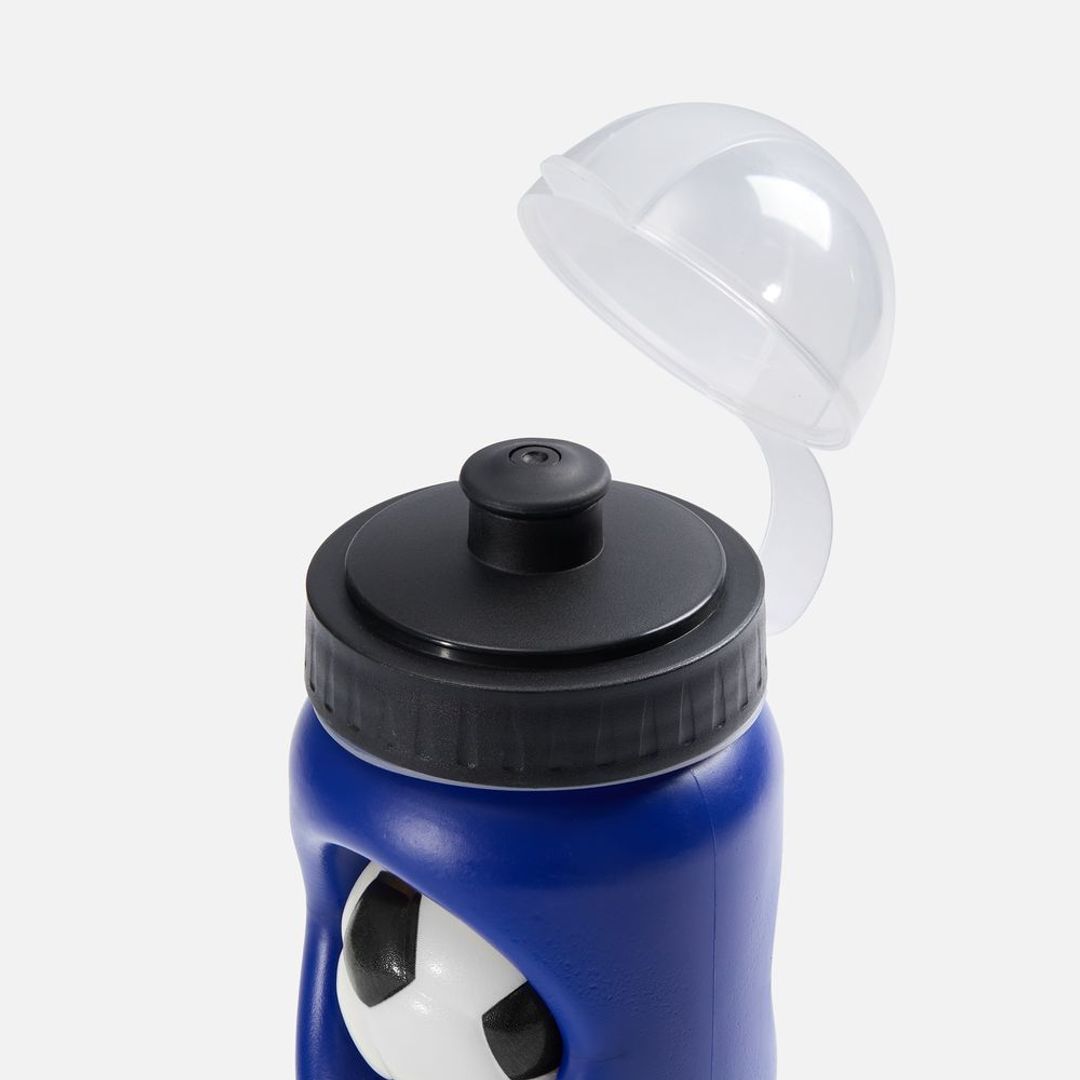 Бутылка с антистрессом Footballer (синий)