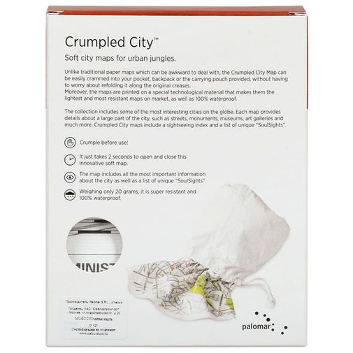 Мятая карта Москвы Мятая карта Москвы