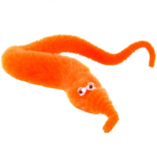 Волшебный червячок Magic Worm оранжевый