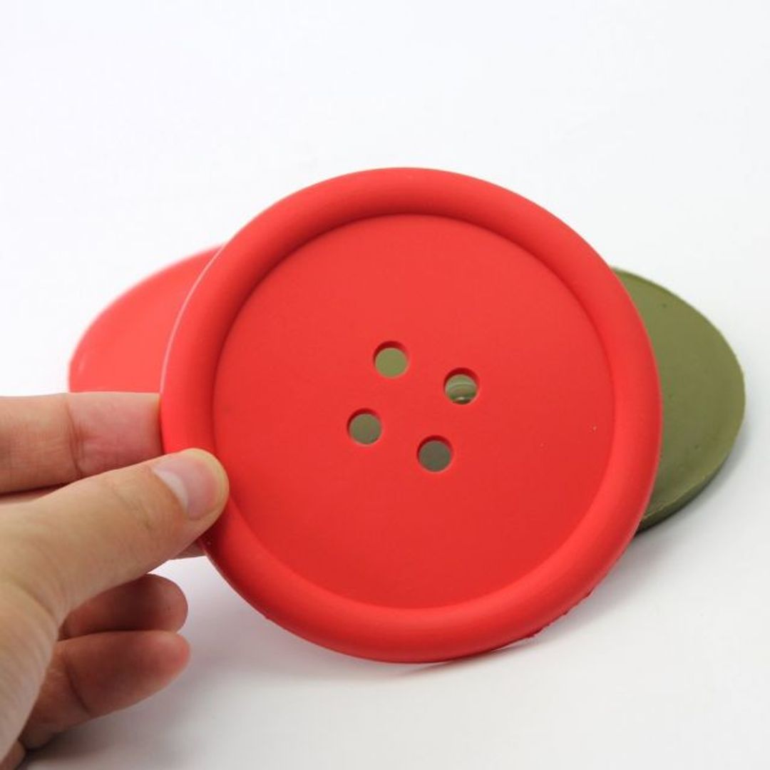 Подставка под кружку Пуговица