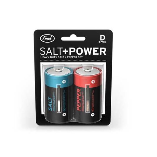 Солонка и перечница Батарейки Salt+Power Солонка и перечница Батарейки Salt+Power